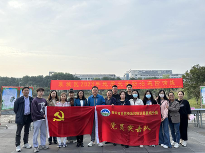 襄城分局 堅持黨建引領 救災一線顯擔當